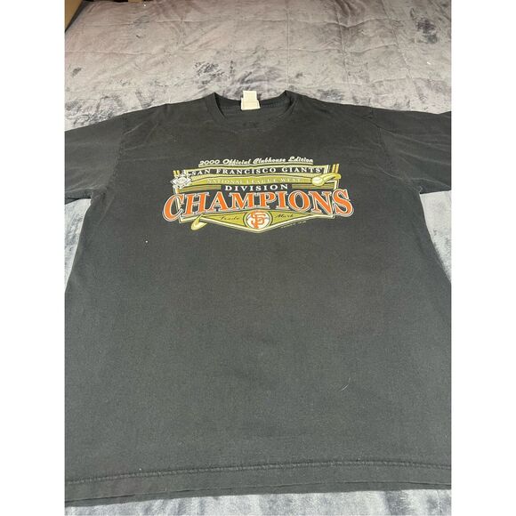 Vintage Y2K Lee tag San Francisco‎ Giants division, champion, T-shirt size XL ￼ - Picture 1 of 13
